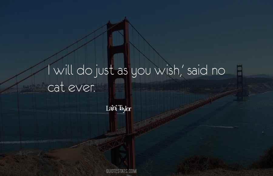 Do As You Wish Quotes #1704277