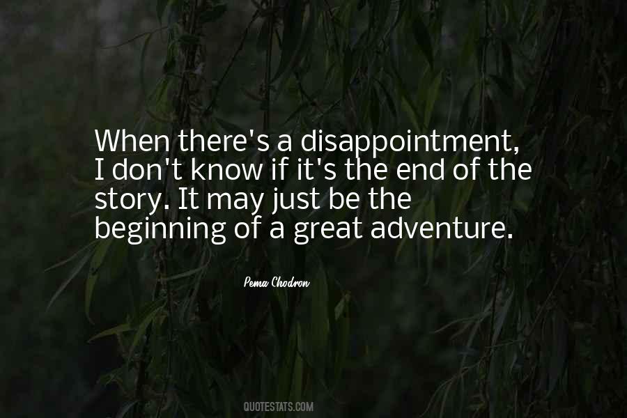 Great Disappointment Quotes #1261307