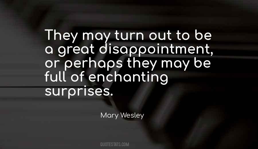 Great Disappointment Quotes #210121