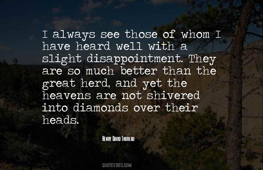 Great Disappointment Quotes #709477