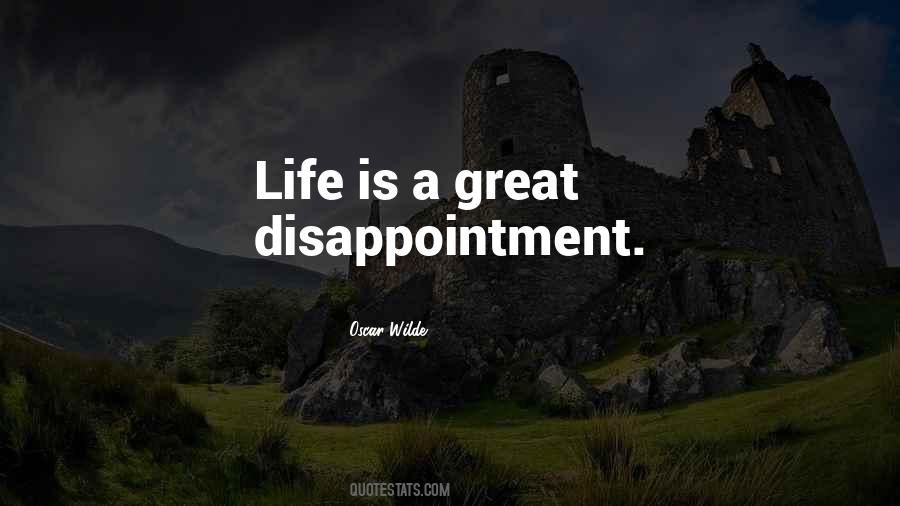 Great Disappointment Quotes #799739