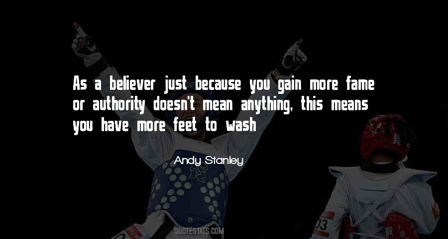 Just A Believer Quotes #1804576