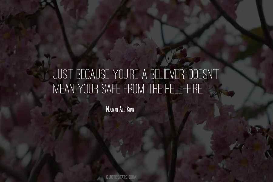Just A Believer Quotes #871972