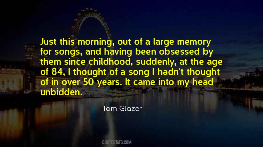 Memory Song Quotes #268637