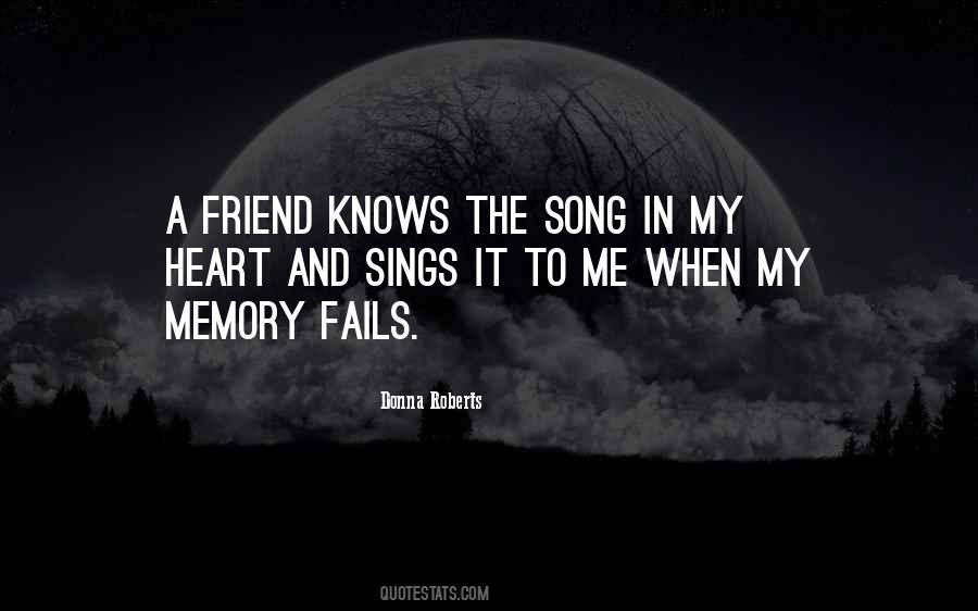 Memory Song Quotes #327942