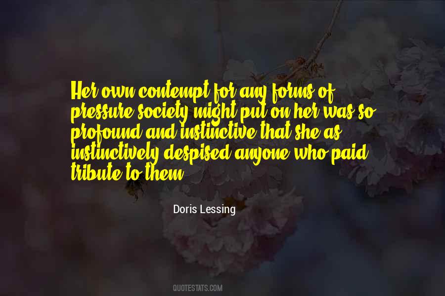 Society Pressure Quotes #848503