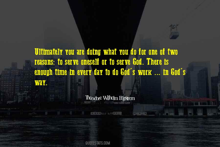 Do God's Work Quotes #292413