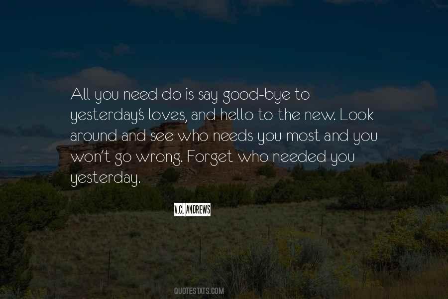 Do Good And Forget Quotes #898439
