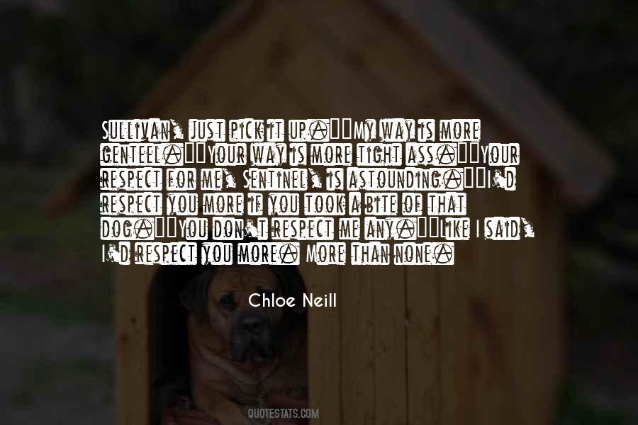 If You Respect Me Quotes #1206252