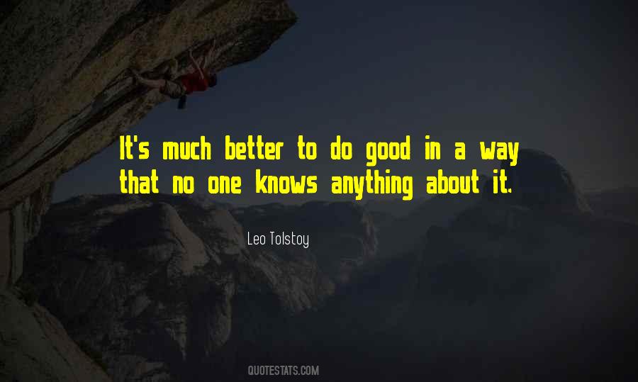 Do Good Deeds Quotes #1522216