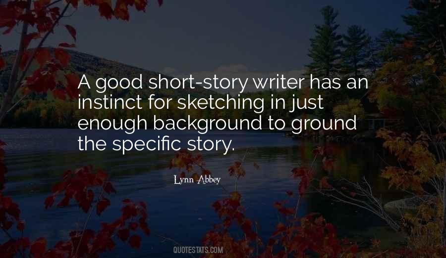 Do Good Have Good Story Quotes #44512