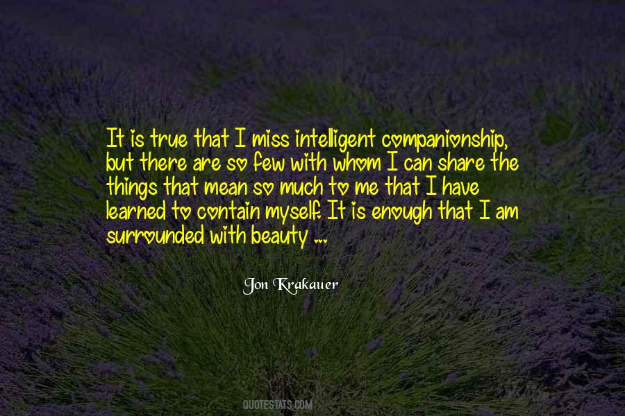 Myself Is Enough Quotes #1379353