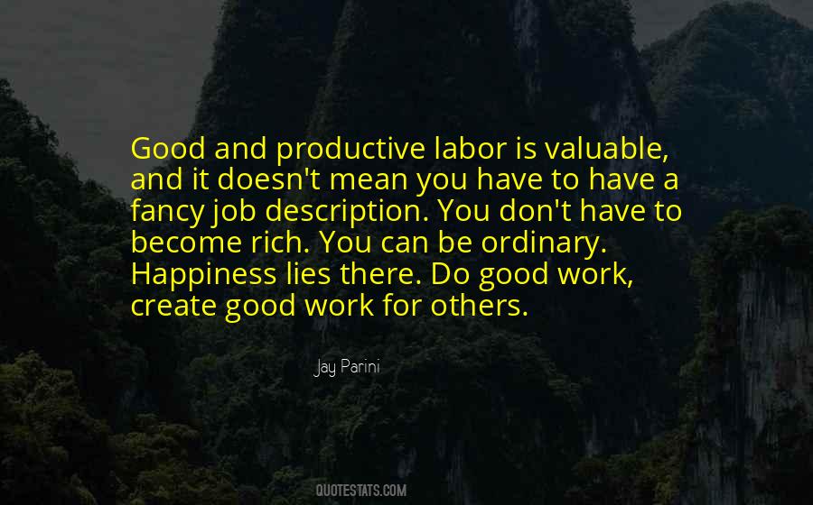 Do Good Work Quotes #1126495