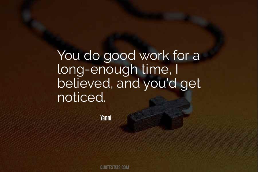Do Good Work Quotes #1299174