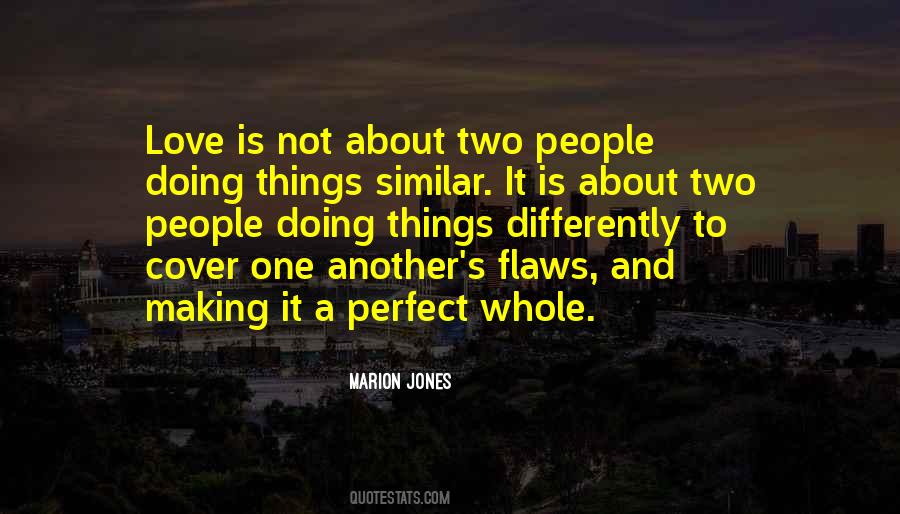 About Flaws Quotes #955602