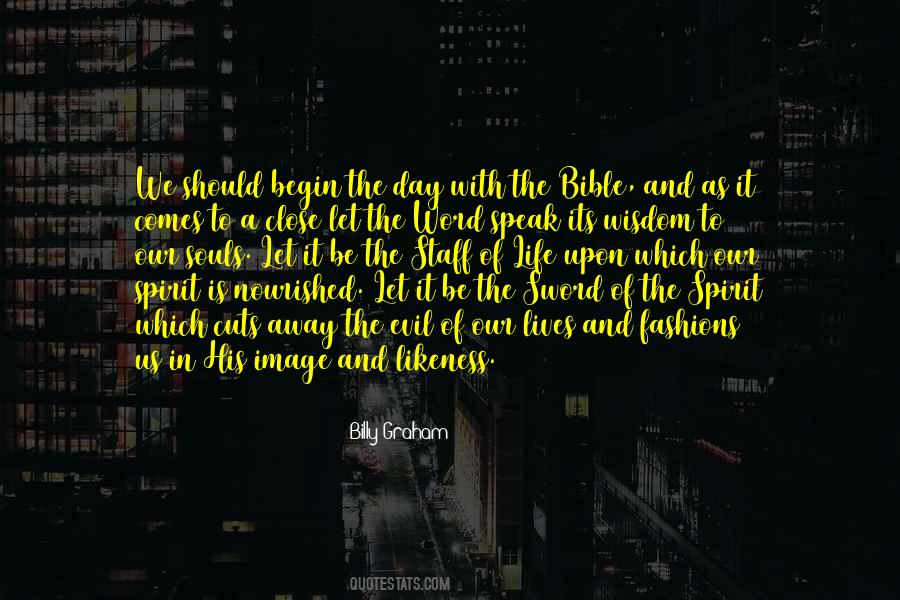 Word Of Wisdom From The Bible Quotes #1038329