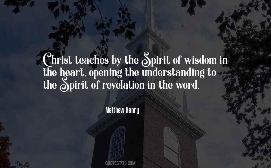 Word Of Wisdom From The Bible Quotes #1237516