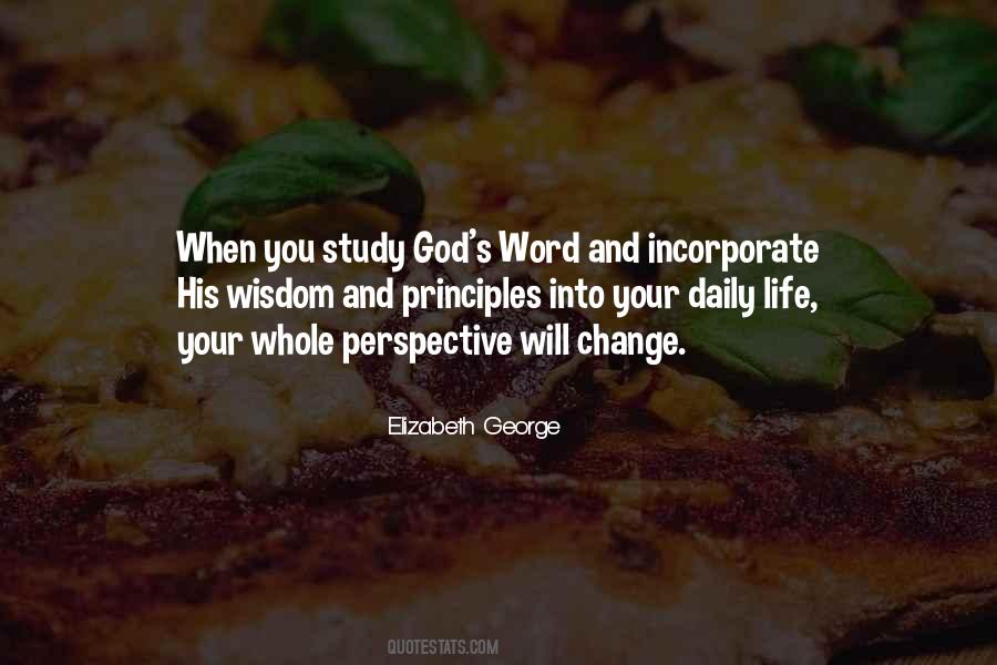 Word Of Wisdom From The Bible Quotes #1766438