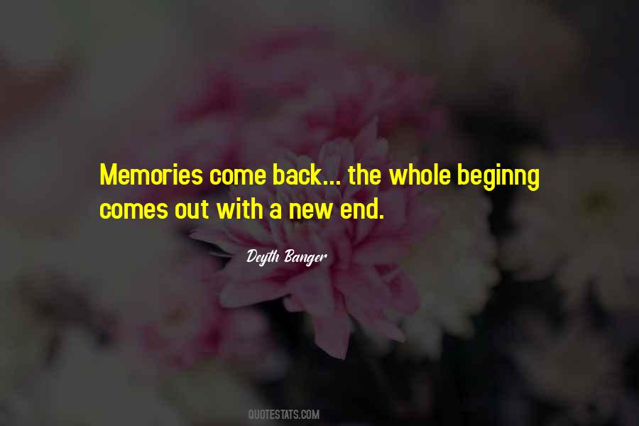 Make New Memories Quotes #1002128