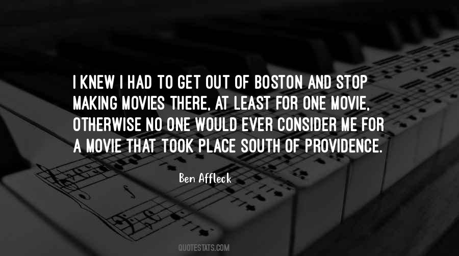 Best Boston Movie Quotes #1868776