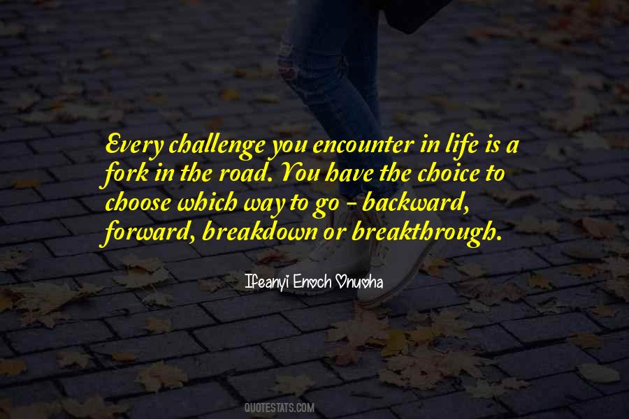 Go Forward In Life Quotes #732668