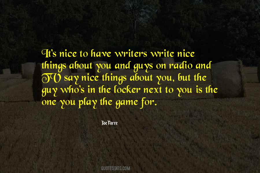 Nice Game Quotes #1599016