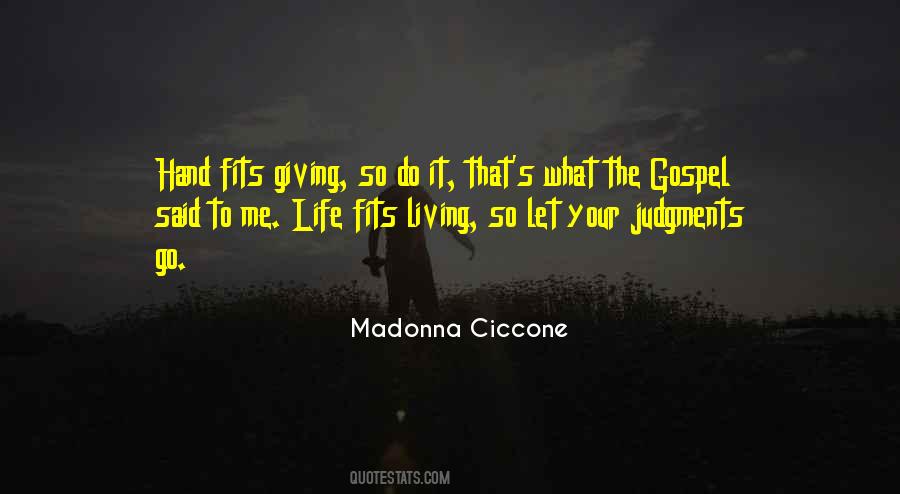 Gospel Life Quotes #213146