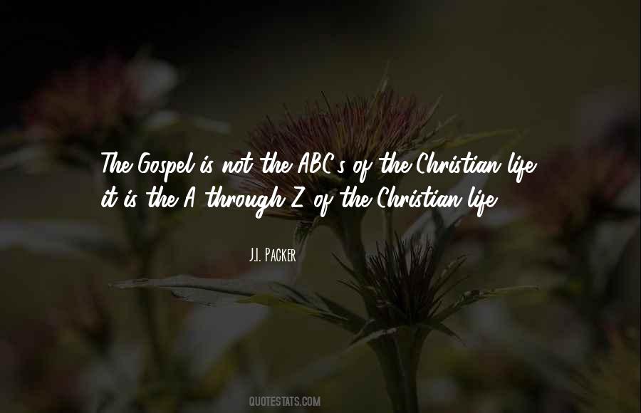 Gospel Life Quotes #234685