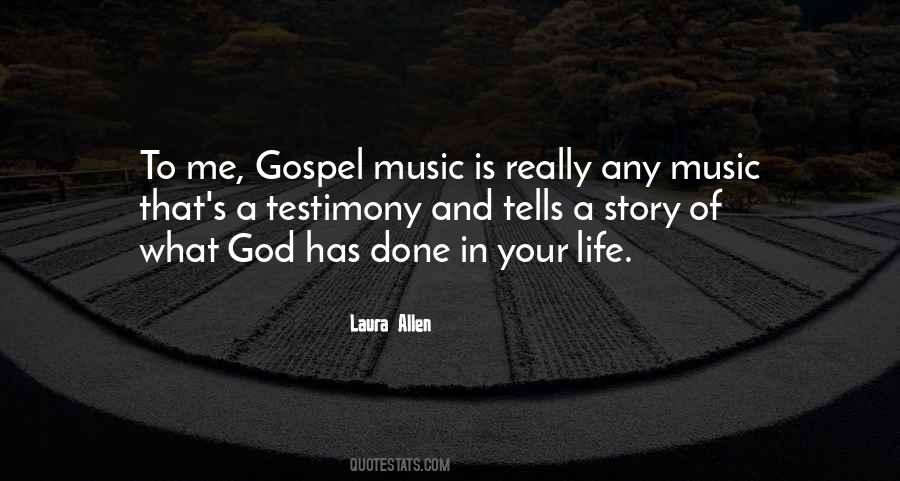 Gospel Life Quotes #265765