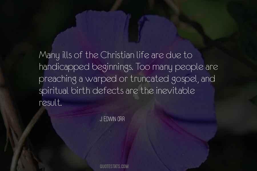 Gospel Life Quotes #285249