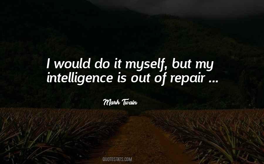 Do It Myself Quotes #11204
