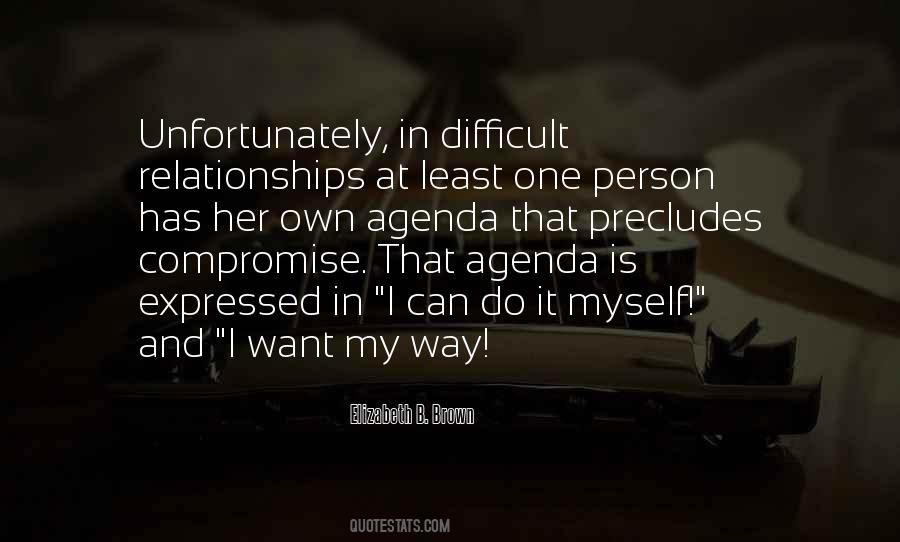 Do It Myself Quotes #234218