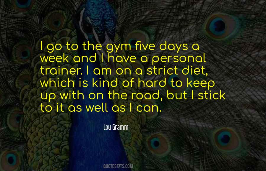 Go To The Gym Quotes #52753