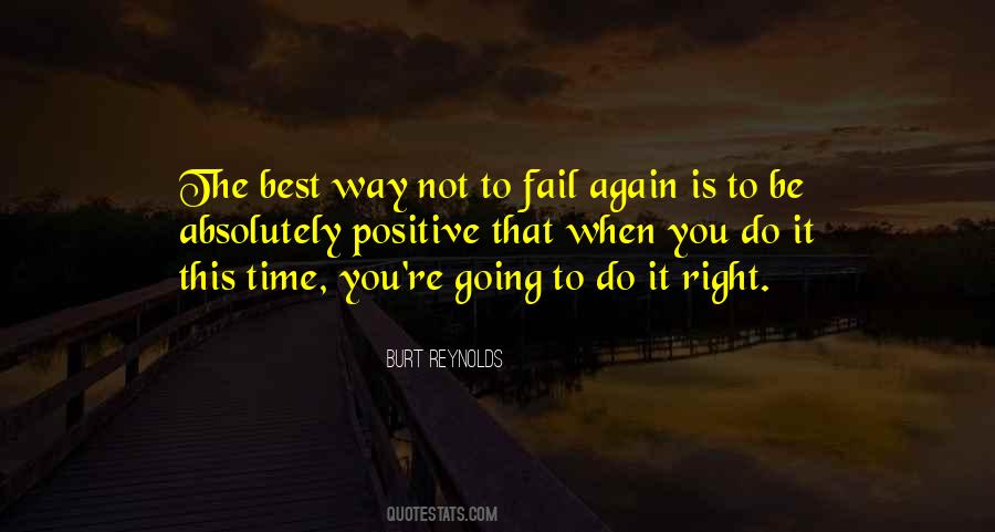 Do It The Right Way Quotes #731160