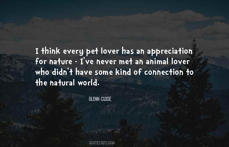 Nature And Animal Lover Quotes #1653280