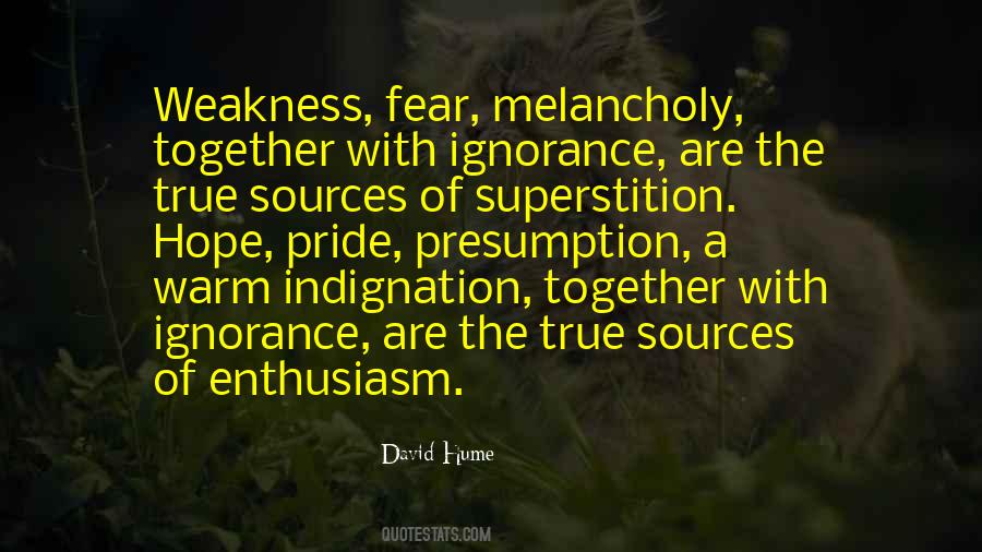 Fear Ignorance Quotes #279305