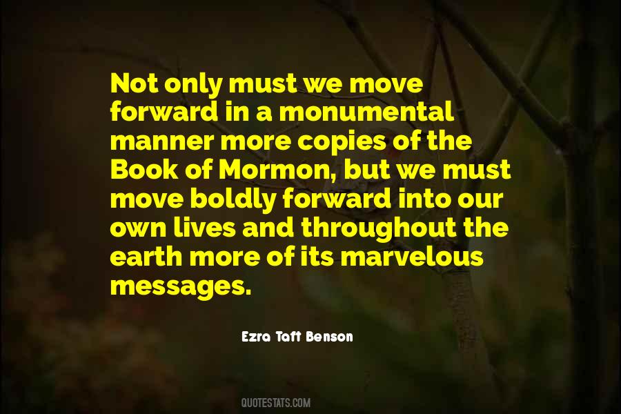 We Move Quotes #1078585