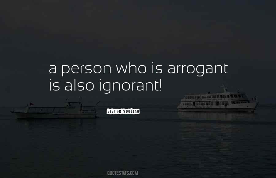 Arrogant Sister Quotes #792690