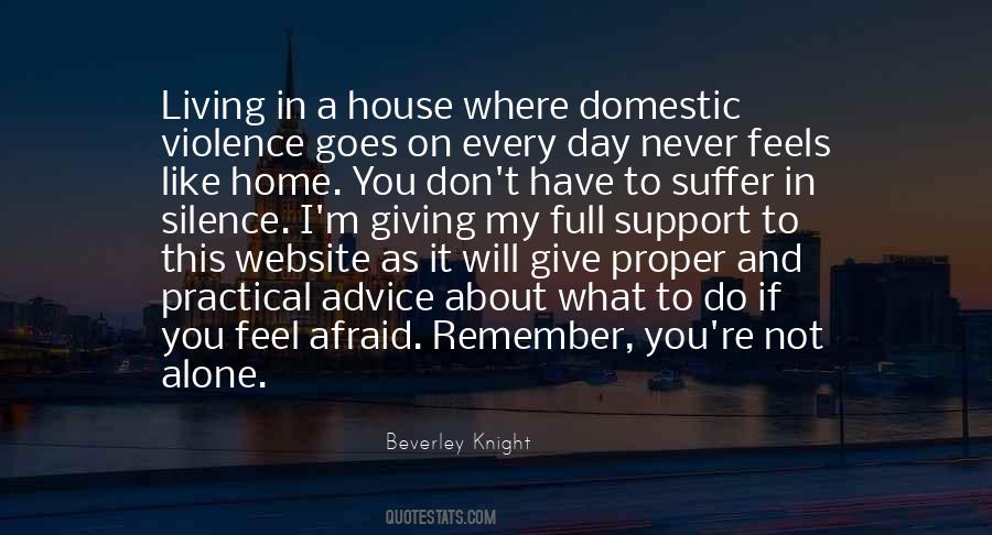 Home Not A House Quotes #30502