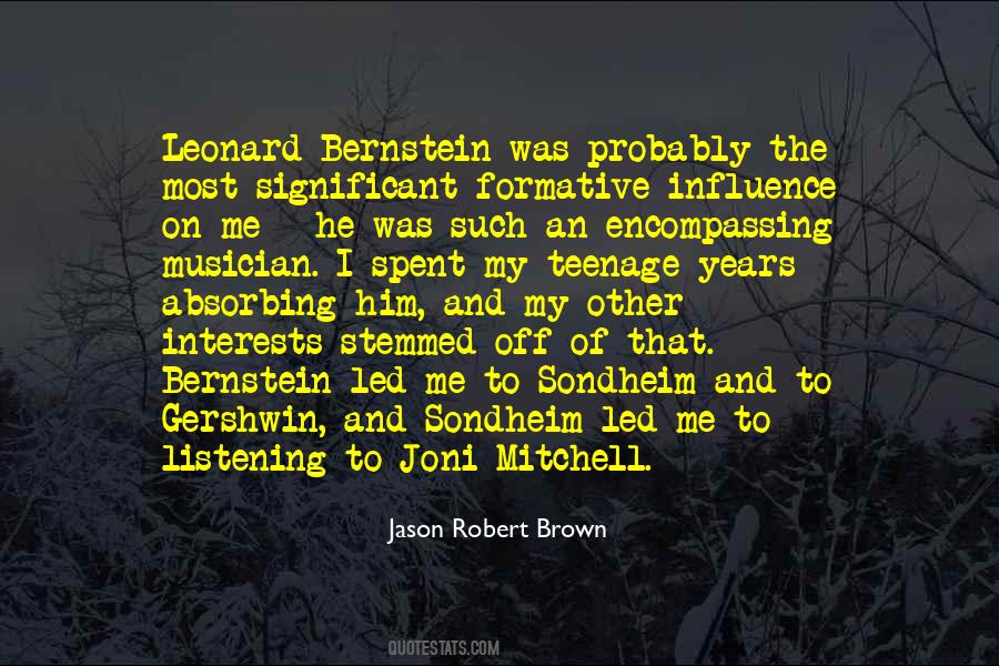 Best Jason Brown Quotes #1353632
