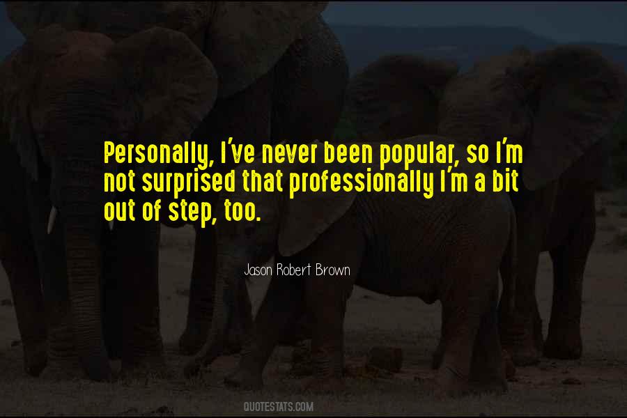 Best Jason Brown Quotes #270700