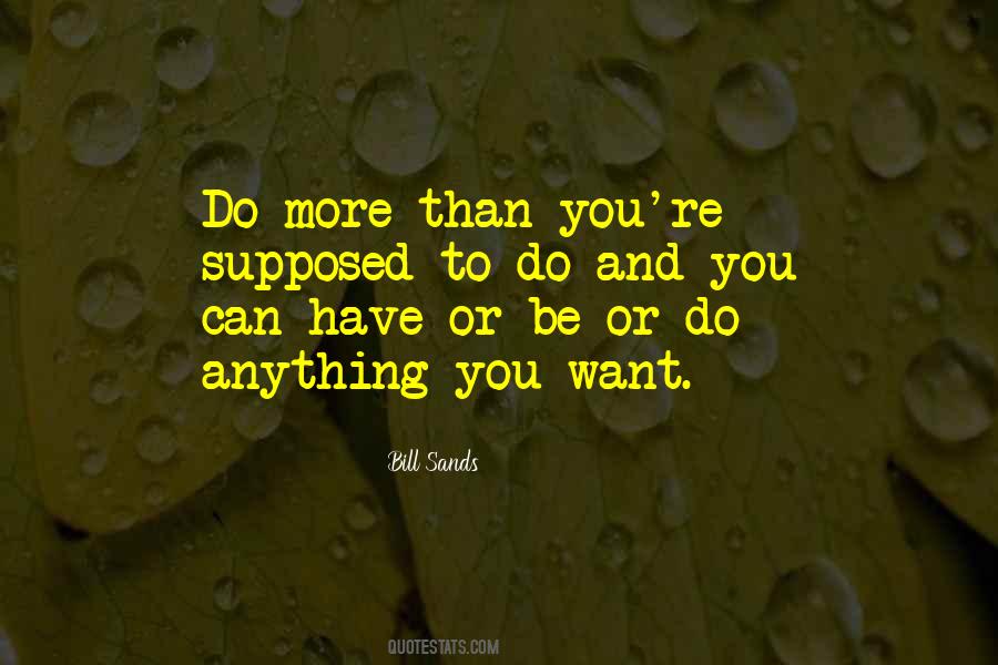 Do More Than Quotes #1091741