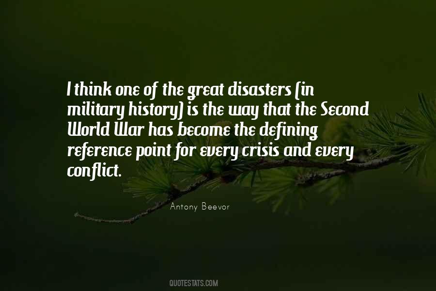 Crisis And Conflict Quotes #1491294