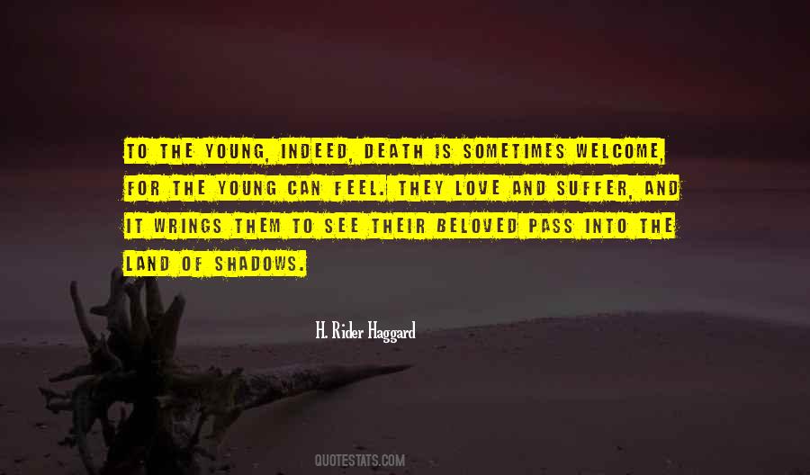 Death For Love Quotes #1242844