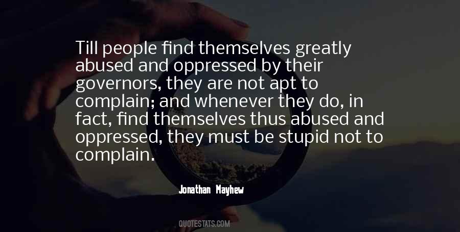 Do Not Abuse Quotes #512445