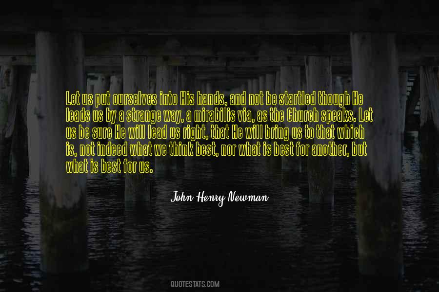 Think Best Quotes #1866938