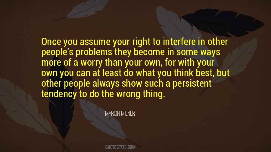 Think Best Quotes #892664