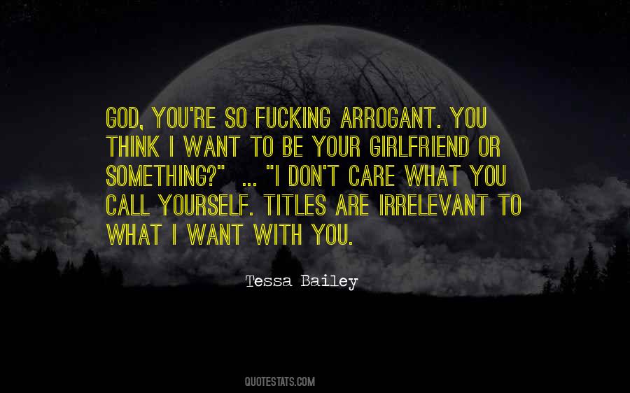 I Want To Be Your Girlfriend Quotes #204761