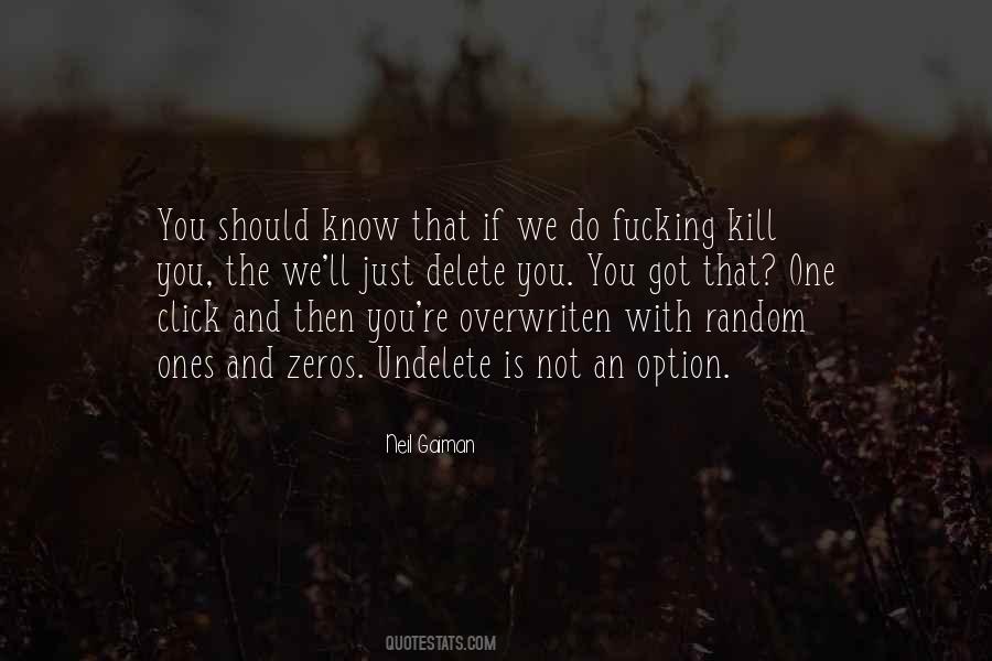 Do Not Kill Quotes #1429564