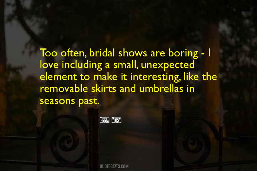 Love In All Seasons Quotes #1199920